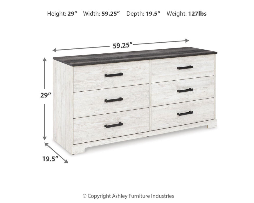 Ashley Express - Shawburn Six Drawer Dresser