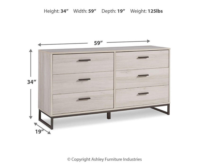Ashley Express - Socalle Six Drawer Dresser