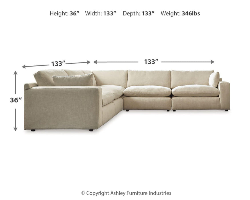 Elyza 5-Piece Sectional