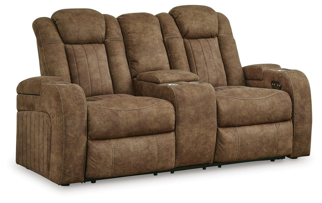 Wolfridge PWR REC Loveseat/CON/ADJ HDRST