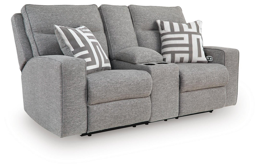 Biscoe PWR REC Loveseat/CON/ADJ HDRST
