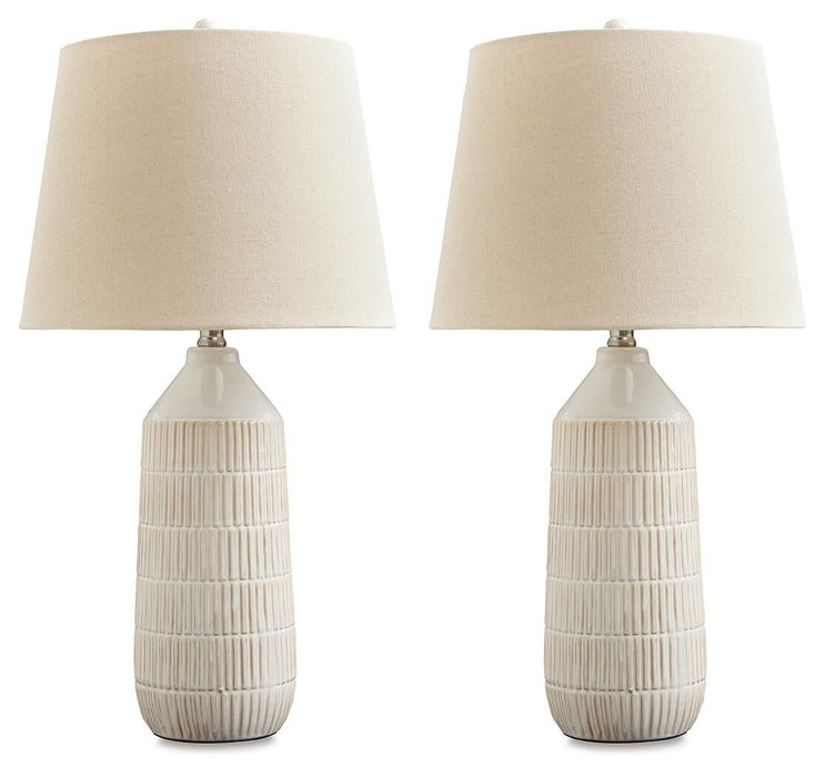 Ashley Express - Willport Ceramic Table Lamp (2/CN)