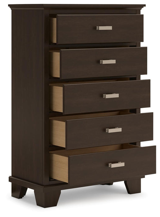 Covetown Five Drawer Chest