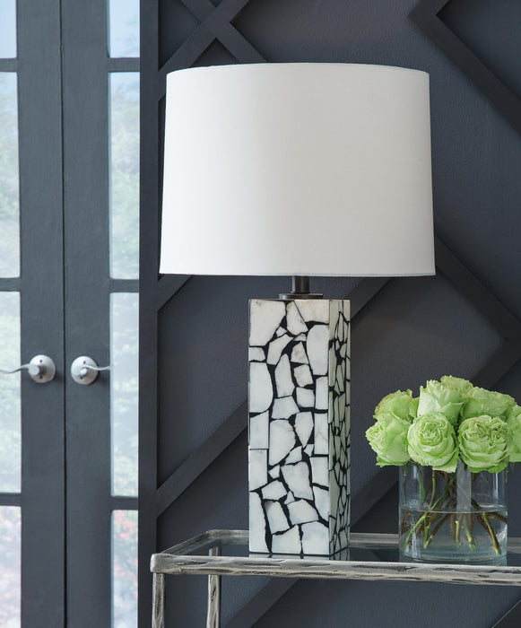 Ashley Express - Macaria Marble Table Lamp (1/CN)