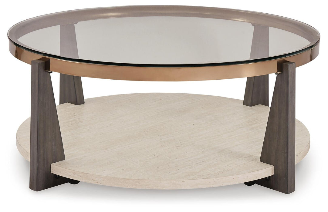 Ashley Express - Frazwa Round Cocktail Table