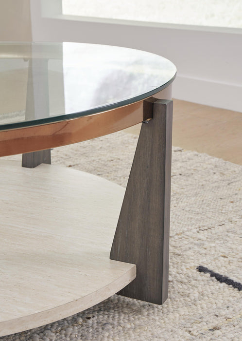 Ashley Express - Frazwa Round Cocktail Table