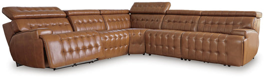 Temmpton 5-Piece Power Reclining Sectional