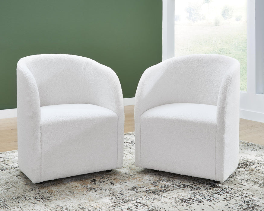 Ashley Express - Rowanbeck Dining UPH Arm Chair (2/CN)