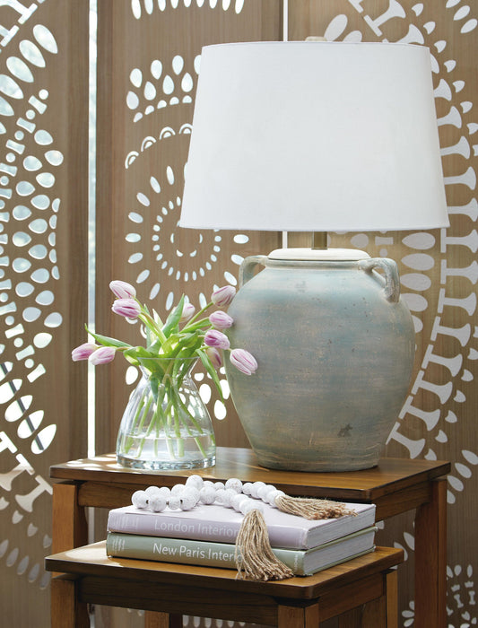 Ashley Express - Shawburg Terracotta Table Lamp (1/CN)