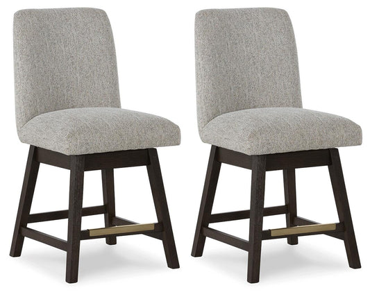 Ashley Express - Burkhaus UPH Swivel Barstool (2/CN)