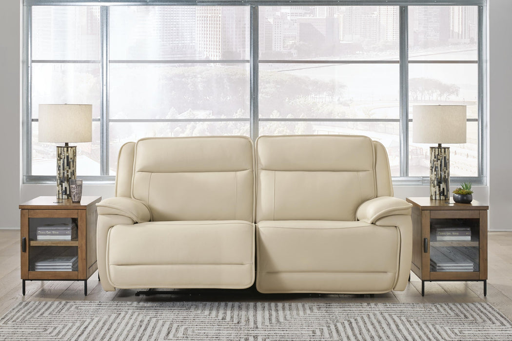 Double Deal 2-Piece Power Reclining Loveseat Sectional