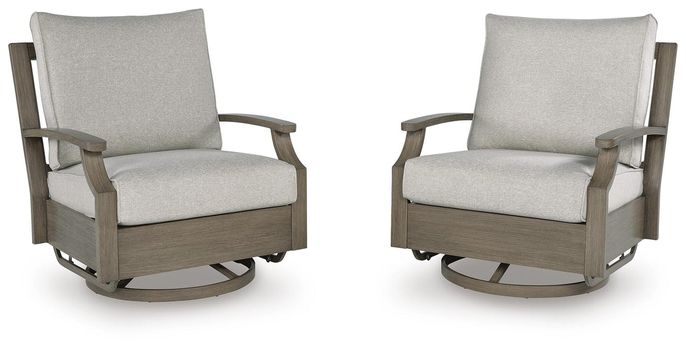 Ashley Express - Rainier Ranch Swivel Glider Chair w/Cushion