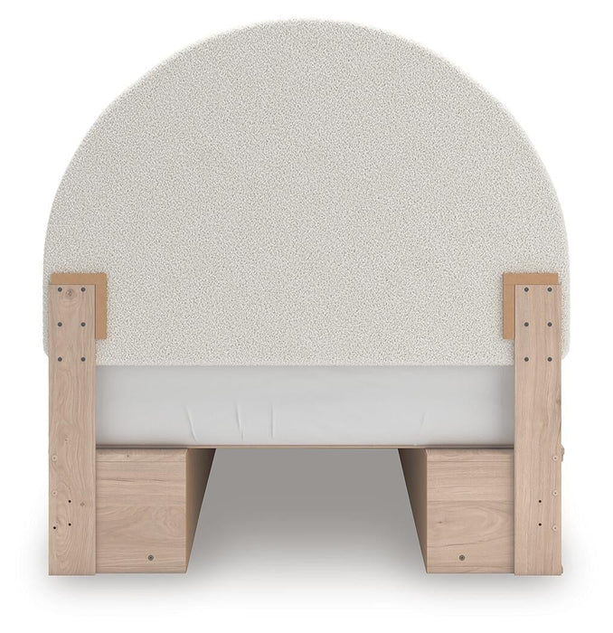 Arloster Full Upholstered Panel Bed with Storage