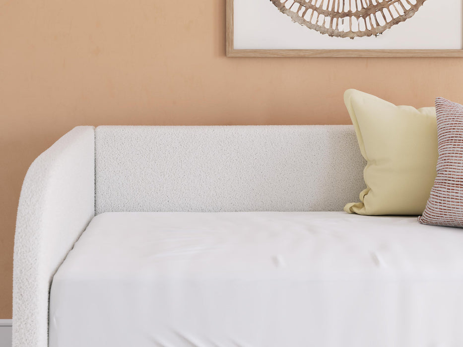 Arloster Twin Upholstered Day Bed with Storage
