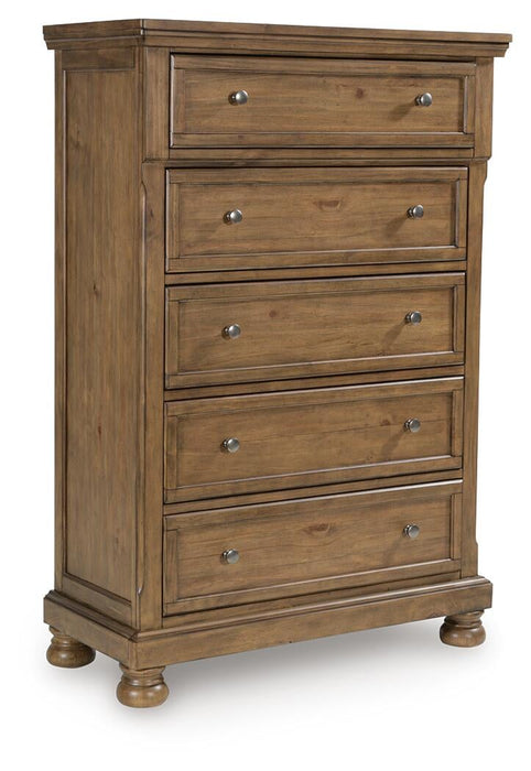 Feddinger Five Drawer Chest