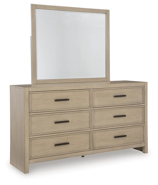 Calmoro Dresser and Mirror