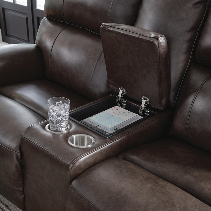 Crossplex PWR REC Loveseat/CON/ADJ HDRST