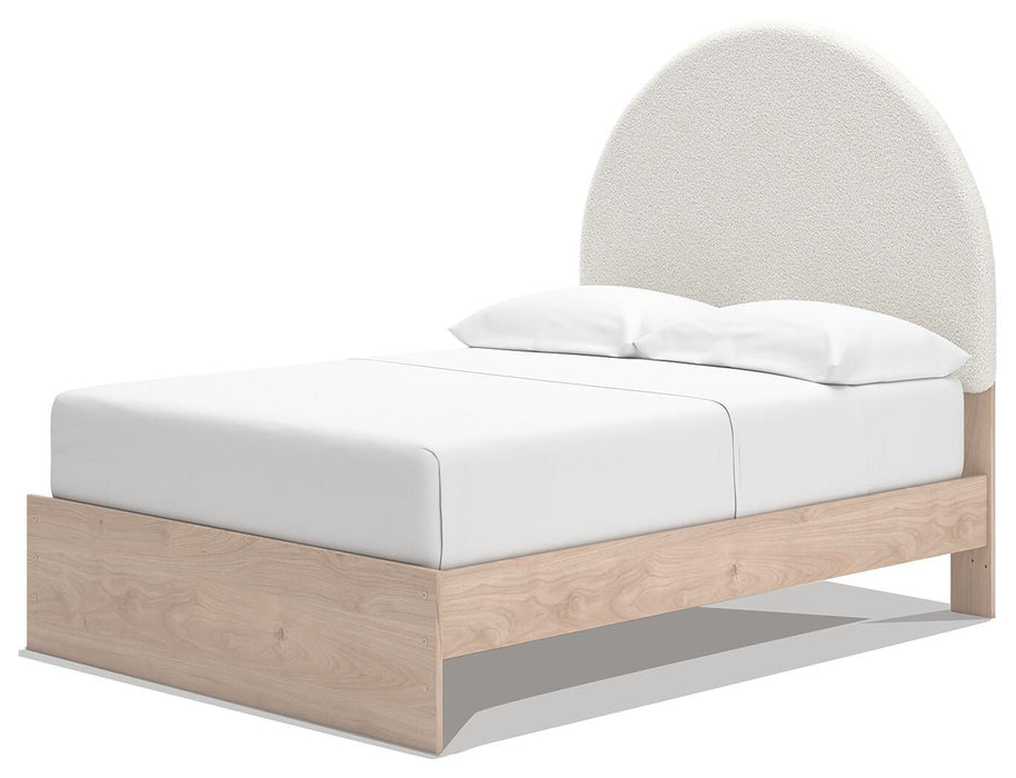 Arloster Full Upholstered Panel Bed with Storage