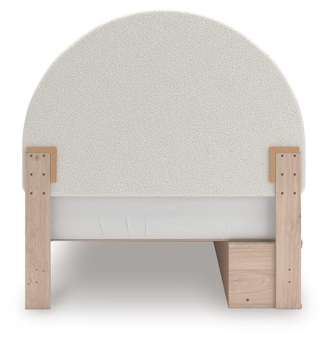 Arloster Full Upholstered Panel Bed with Storage