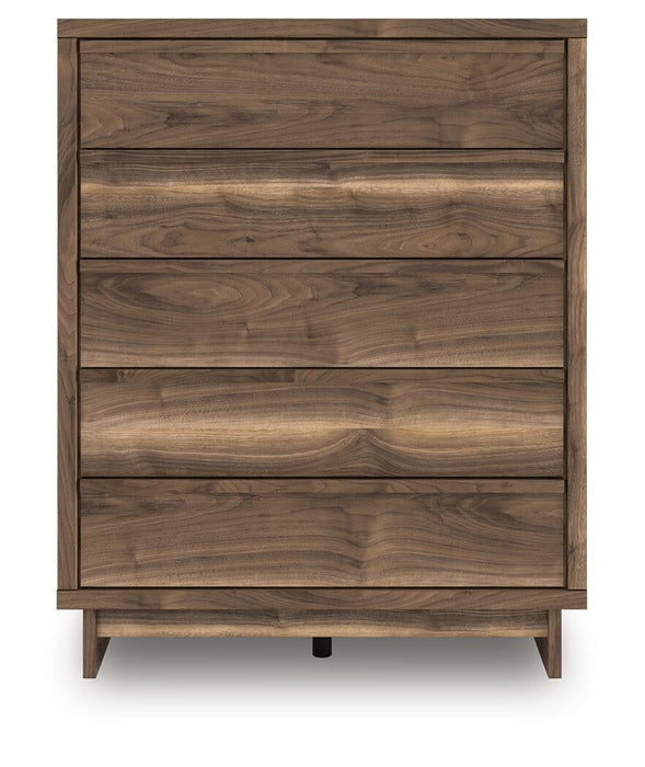 Chirason Five Drawer Wide Chest