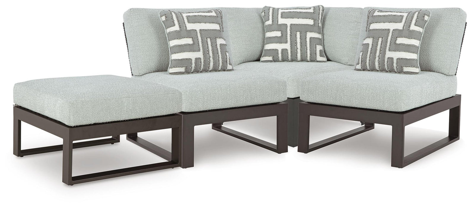 Ashley Express - Beachloft 4-Piece Outdoor Sectional