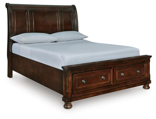 Porter Queen Sleigh Storage Bed