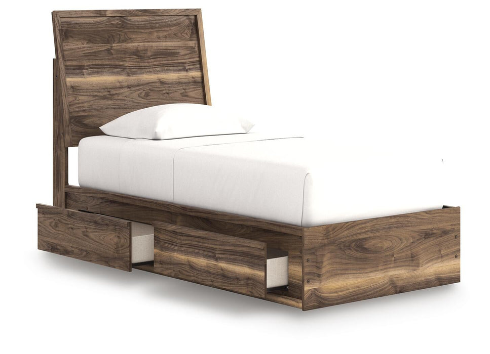 Ashley Express - Chirason Twin Panel Bed with Storage