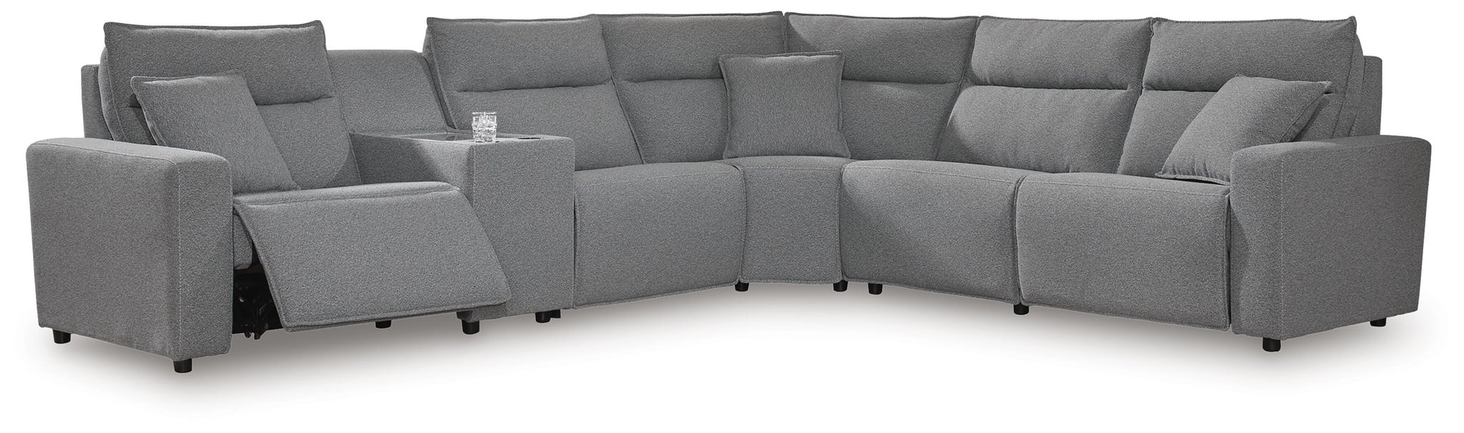 Modmax II 6-Piece Power Reclining Sectional with Console