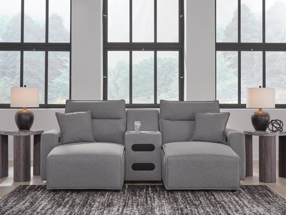 Modmax II 3-Piece Power Reclining Sectional with Chaise and Audio Console