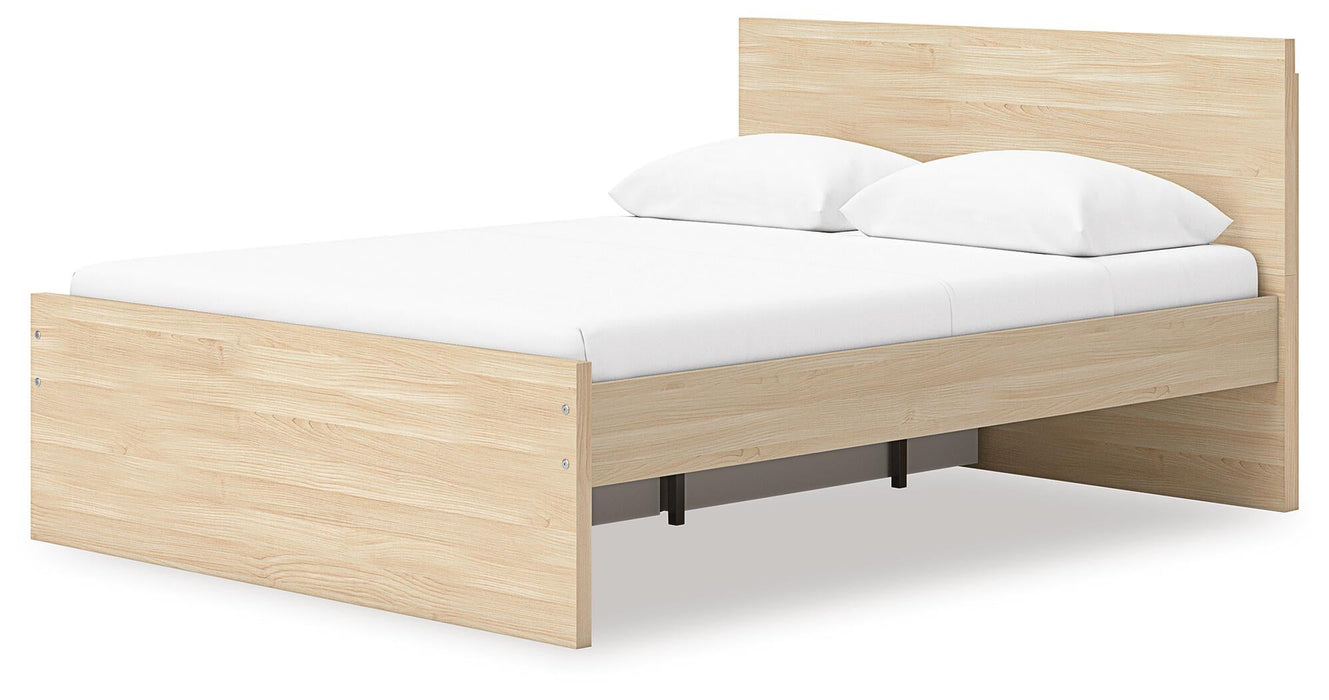 Ashley Express - Onita Queen Panel Platform Bed with 1 Side Storage