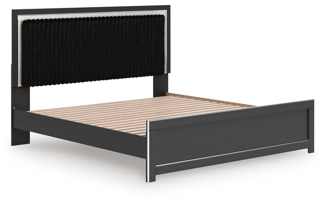 Zuraleus King Upholstered Platform Bed