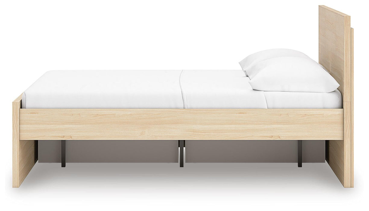 Ashley Express - Onita Full Panel Platform Bed with 1 Side Storage