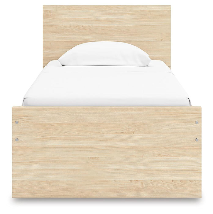 Ashley Express - Onita Twin Panel Platform Bed with 1 Side Storage