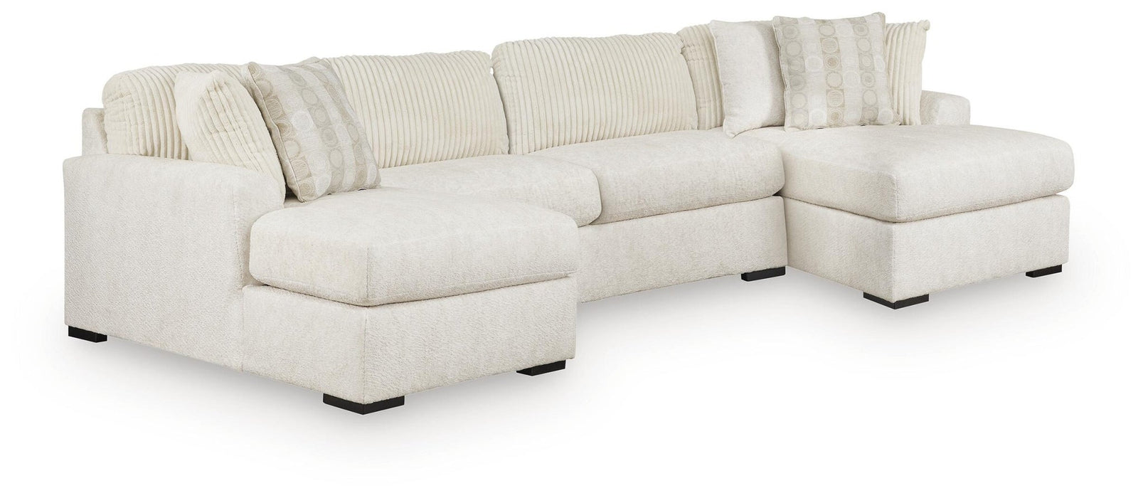Chessington 3-Piece Sectional with Double Chaise