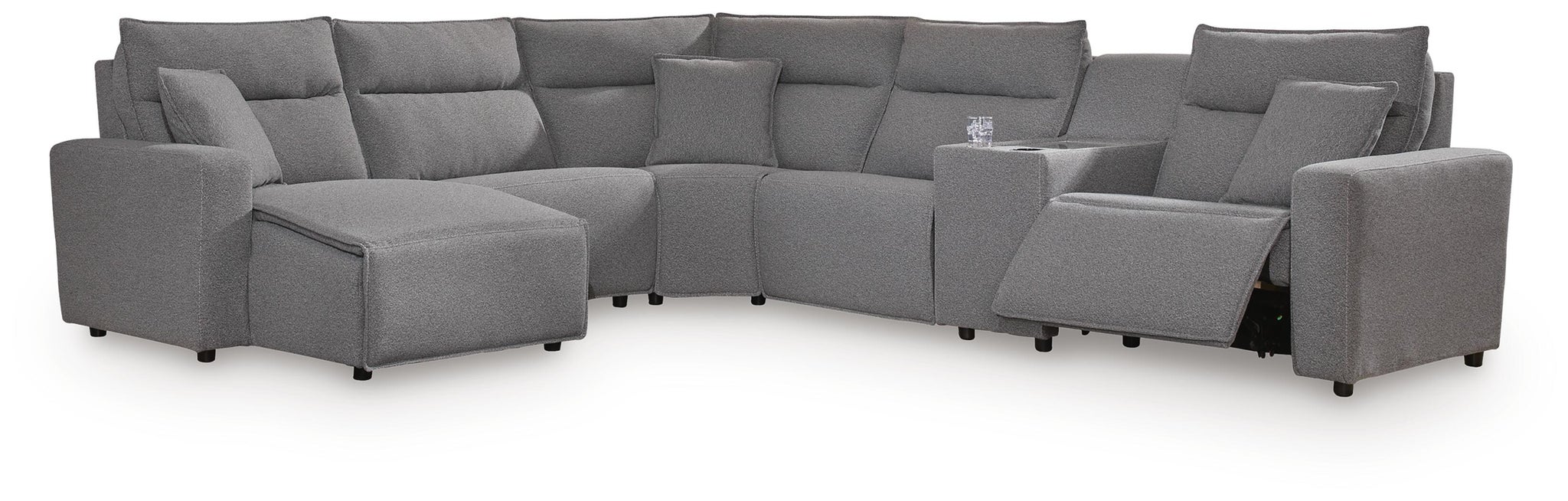 Modmax II 6-Piece Power Reclining Sectional with Chaise and Console