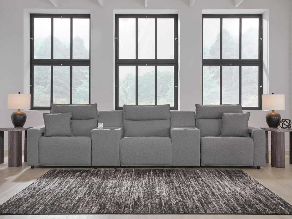 Modmax II 5-Piece Power Reclining Sectional with Consoles