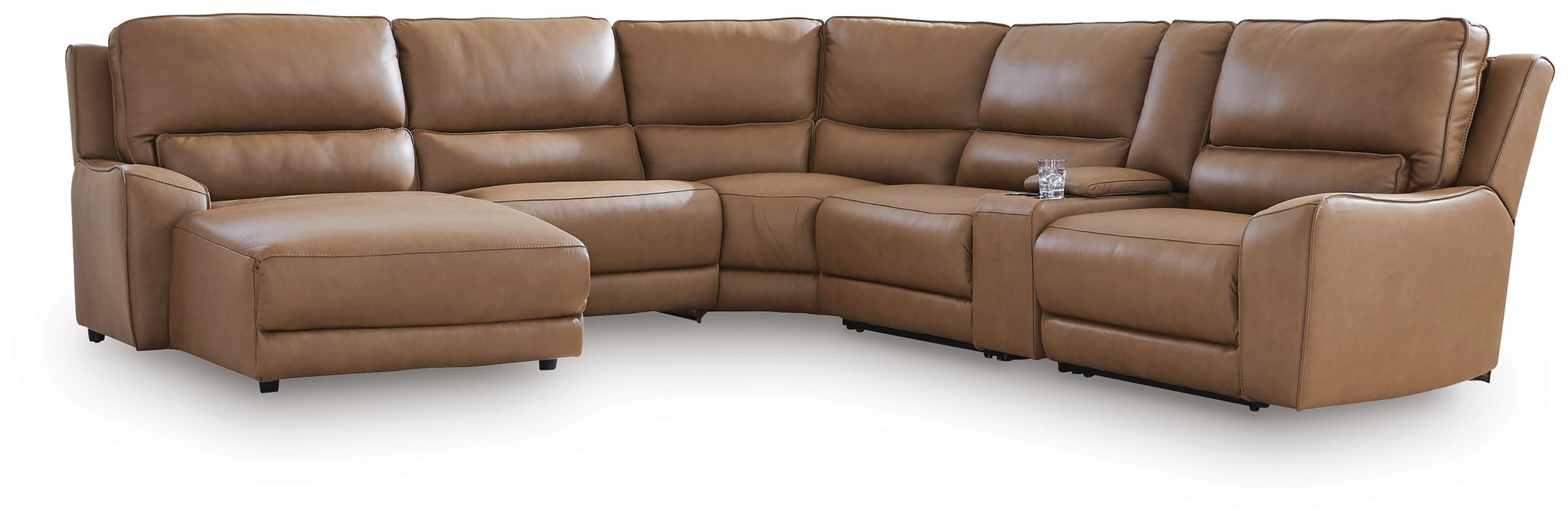DeepWakes 6-Piece Power Reclining Sectional with Chaise