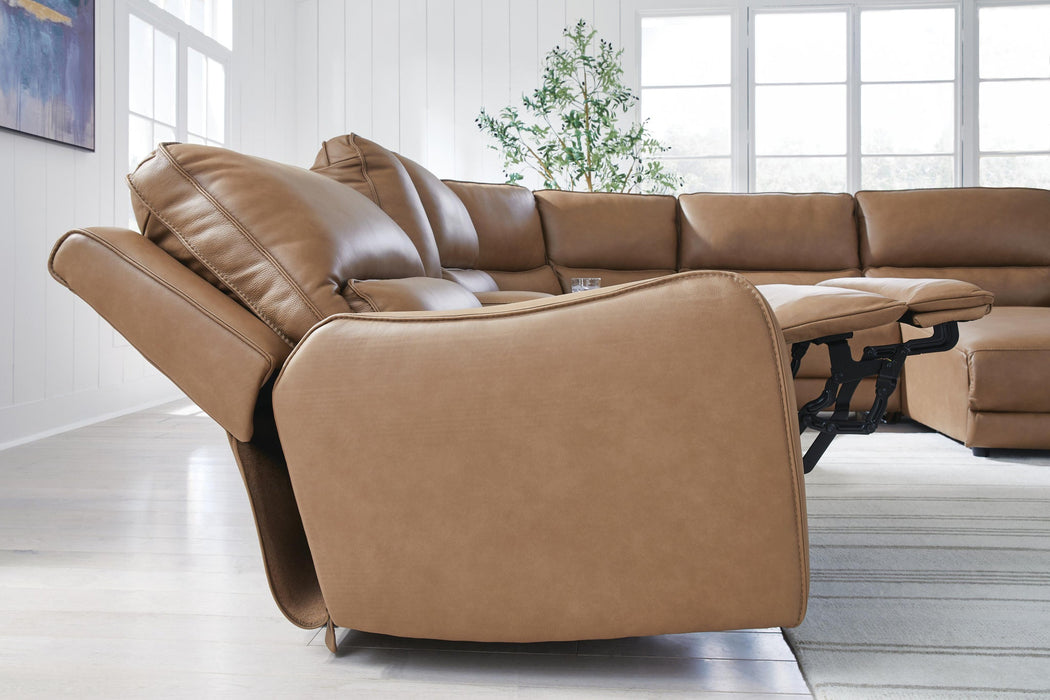 DeepWakes 6-Piece Power Reclining Sectional