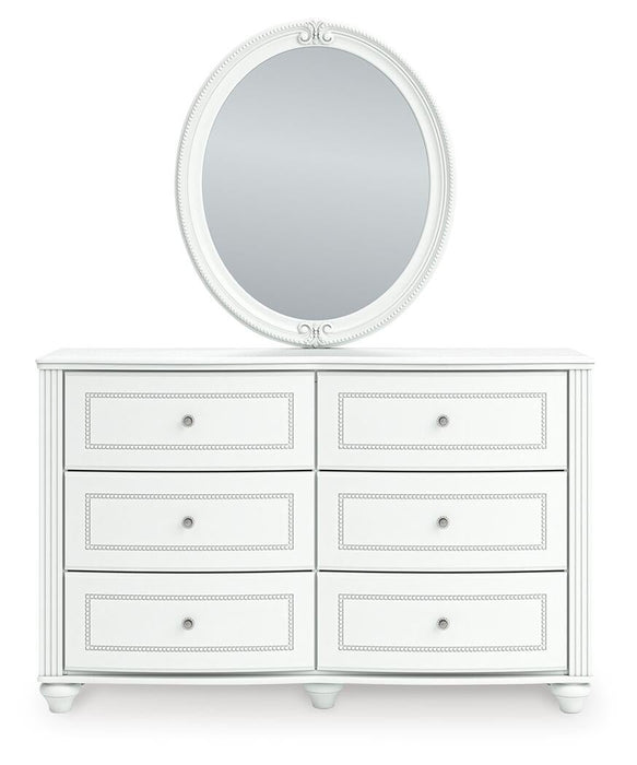 Kozlani Dresser and Mirror