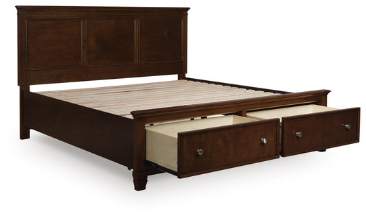 Danabrin King Panel Storage Bed