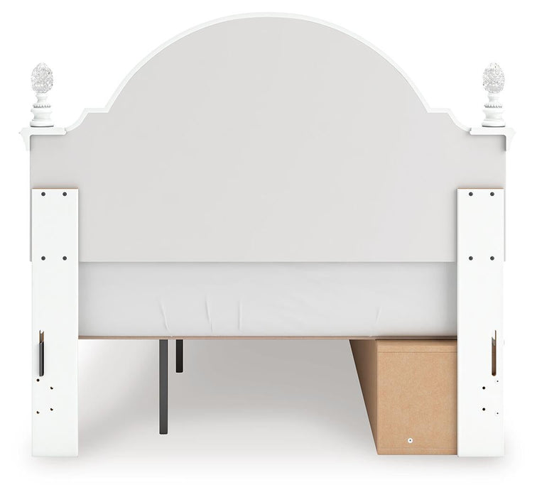 Kozlani Full Upholstered Panel Storage Bed