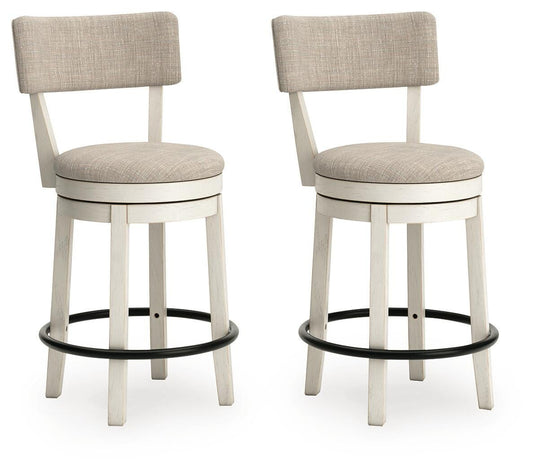 Ashley Express - Robbinsdale UPH Swivel Barstool (2/CN)