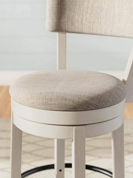 Ashley Express - Robbinsdale UPH Swivel Barstool (2/CN)