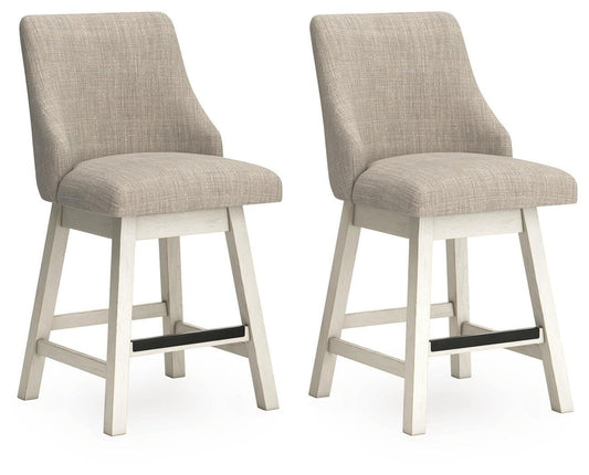 Ashley Express - Robbinsdale UPH Swivel Barstool (2/CN)