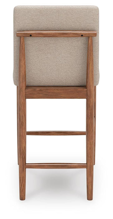 Ashley Express - Isanti Upholstered Barstool (2/CN)