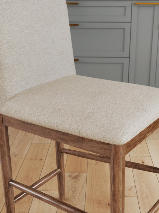 Ashley Express - Isanti Upholstered Barstool (2/CN)