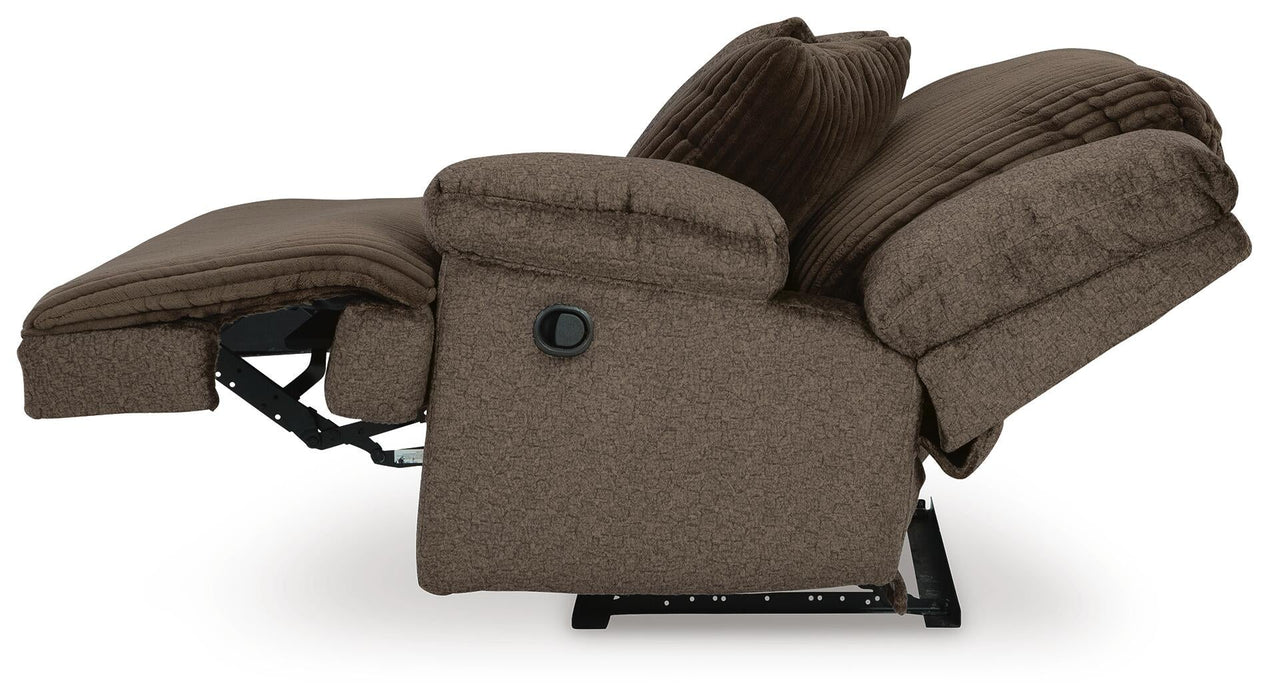 Top Tier 3-Piece Reclining Sofa Chaise Sectional
