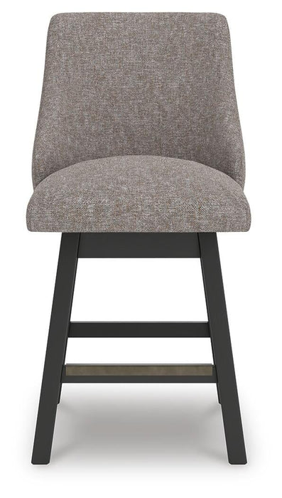 Ashley Express - Neymorton UPH Swivel Barstool (2/CN)