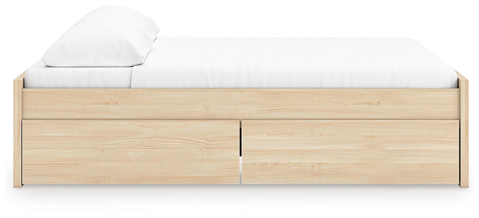 Ashley Express - Onita King Platform Bed with 1 Side Storage