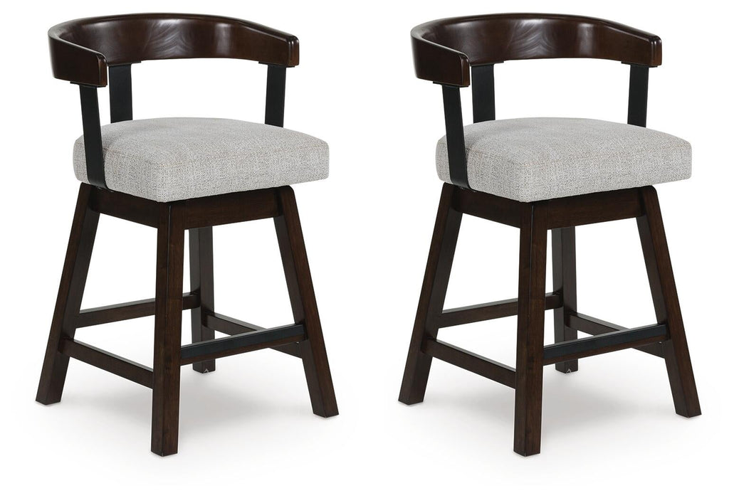 Ashley Express - Haddigan UPH Swivel Barstool (2/CN)